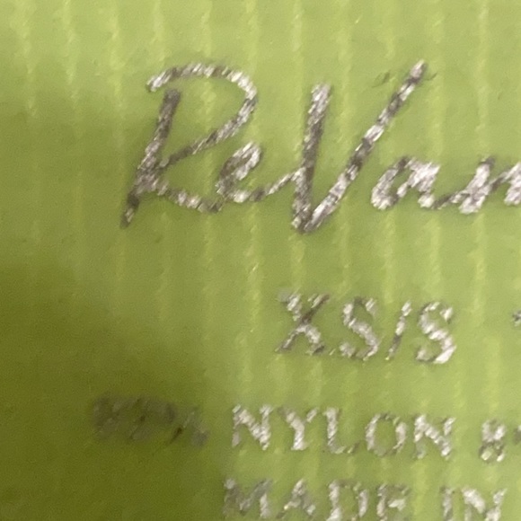 lime green crop top - Picture 2 of 2